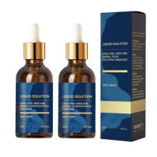 Facial Serum with Collagen Boost Technology for Wrinkle Reduction and Hydration, 2 Bottles