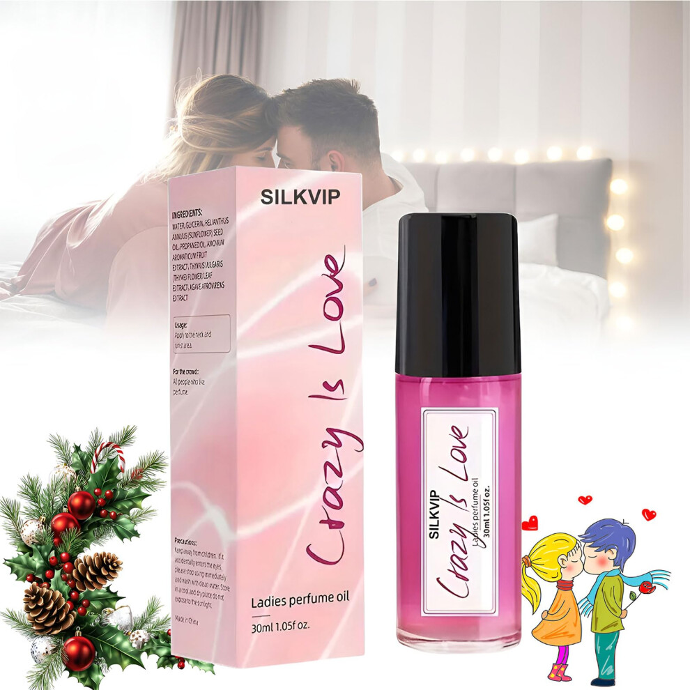 Crazy In Love Pheromone Perfume for Women Roll On â Long Lasting Fragrance Oil