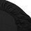 Drap-housse noir uni lavable 200 x 220 cm 9
