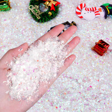 7oz Christmas Artificial Snowflake Glitter Confetti for Crafts and Holiday Party Decorations