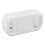 Mirror LED Alarm Clock, White, 5-Level Brightness 15