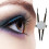 Eyebrow Ruler Stainless Steel Brow Mapping Tool for Microblading and Precision Makeup (Silver) 1