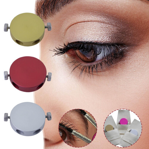 Eyebrow Ruler Stainless Steel Brow Mapping Tool for Microblading and Precision Makeup (Silver) 1