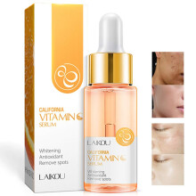 Vitamin C Serum with Hyaluronic Acid Organic Face Brightening Hydration and AntiAging Formula