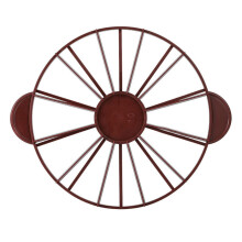 Cake Portion Cutter Round 10/12 Slices Food Grade Divider with Ergonomic Handle for Uniform Cutting