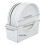 8Pcs Bone Spitting Dish Set, Dia 15cm, Wheat Straw 2