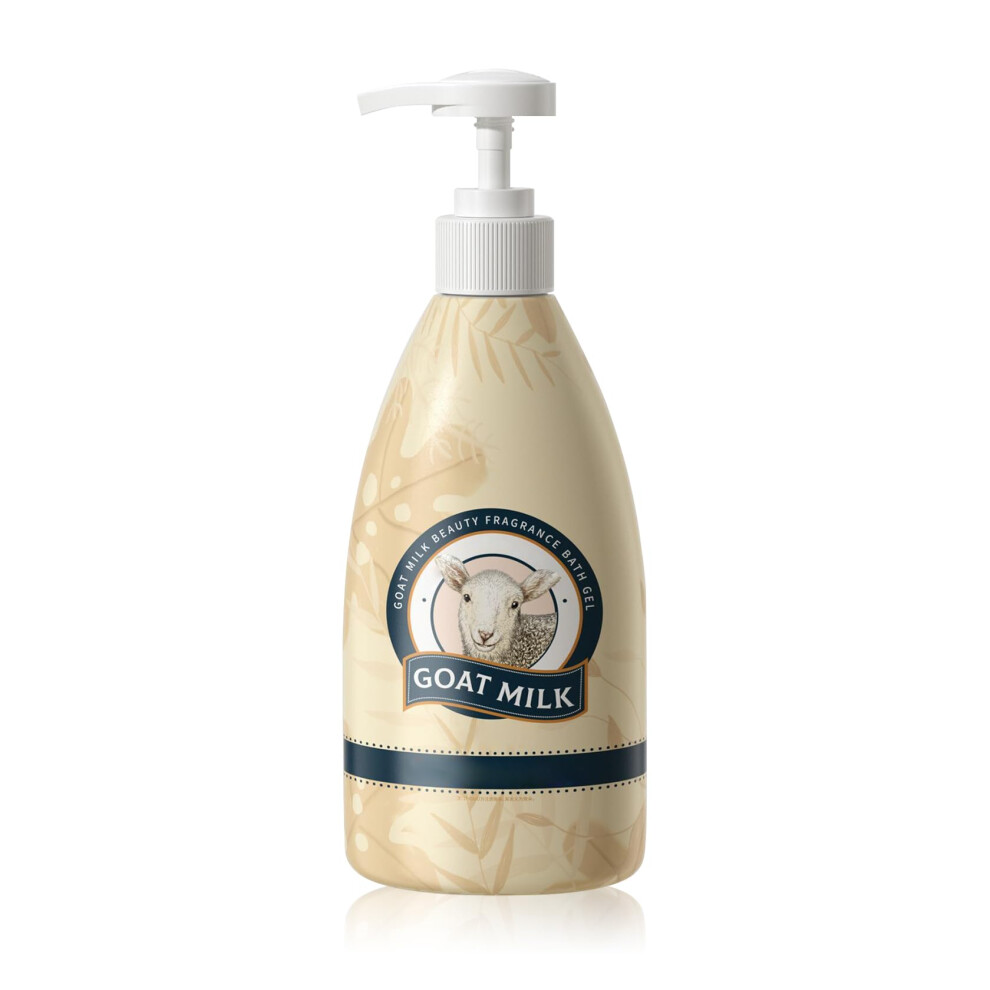 Goat Milk Moisturizing Body Wash 500ml â Deep Hydration Gentle Cleanser for All Skin Types