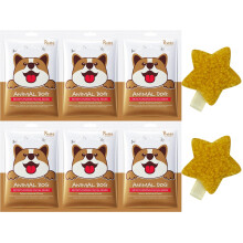 8PCS Animal Face Sheet Masks for Women with Hair Clips, Hydrating Facial Care, Collagen Support