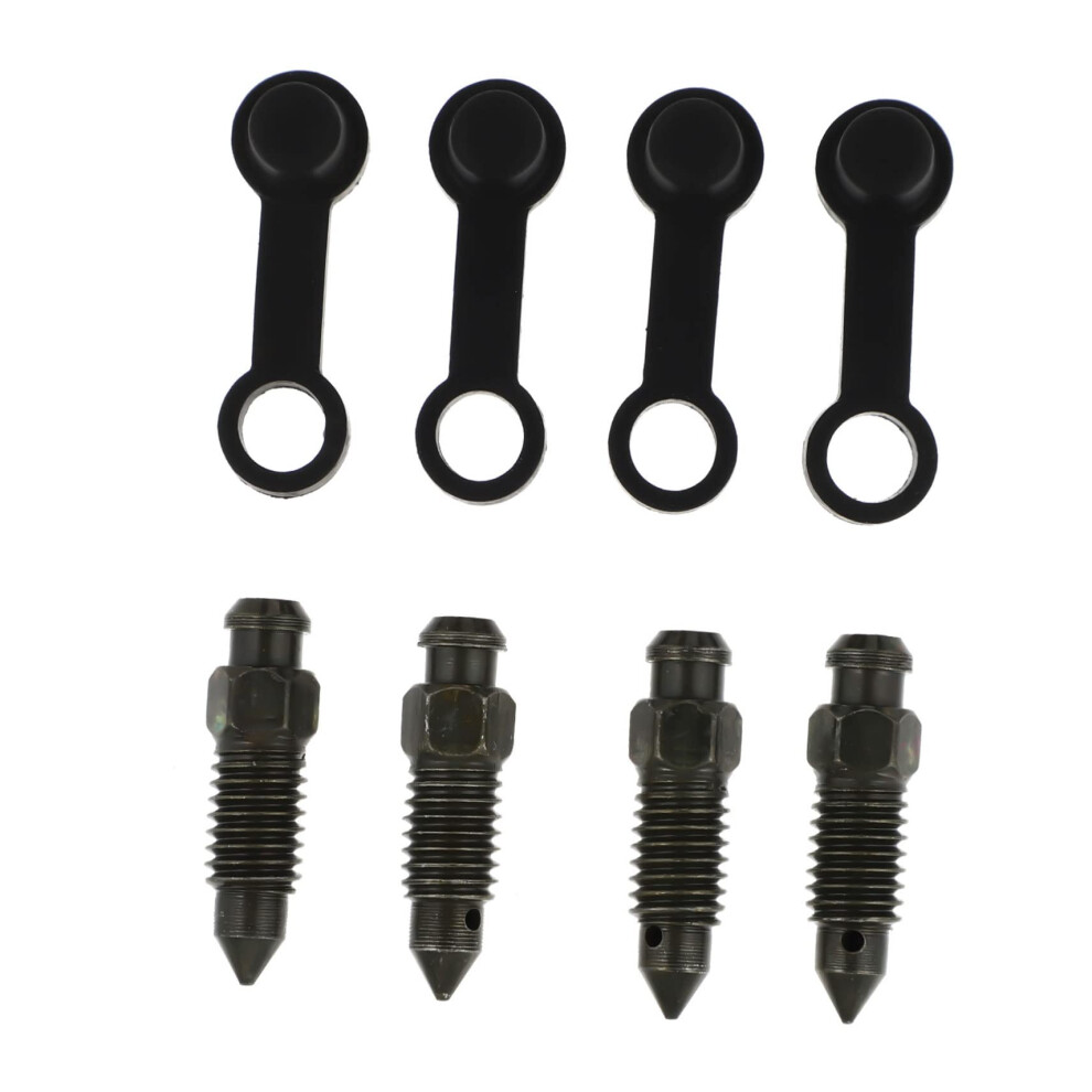 Motorcycle Brake Caliper Bleeder Screw With Cap And Oil Drain Bolt Set Prevents Fluid Leakage 9113335767195