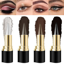 4Pcs Gel Eyeliner Pencil Set Waterproof Smudgeproof Long Lasting 4 Colors for Smokey Eyes