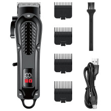 Hair Clippers for Men Cordless Beard Trimmer USB Rechargeable Low Noise Precision Cutting Blades