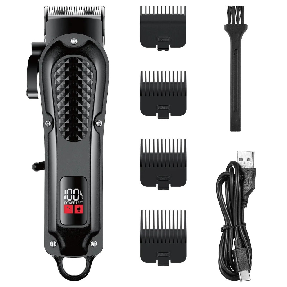 Hair Clippers for Men Cordless Beard Trimmer USB Rechargeable Low Noise Precision Cutting Blades