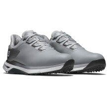 (UK 8, Grey/Grey/White) Footjoy Mens Pro SLX Chromoskin Leather Ortholite Waterproof Golf Shoes