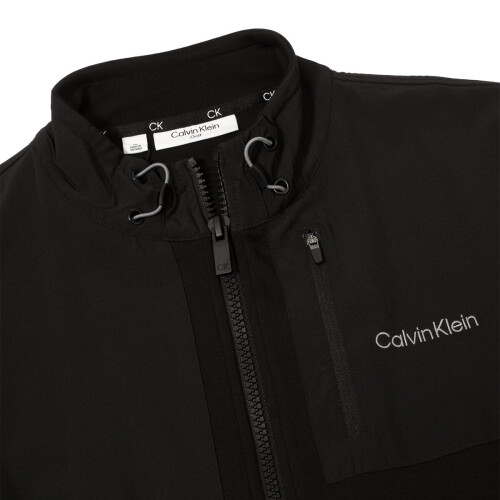 Calvin Klein Calvin Klein Mens Hyper Tech Adjustable Drawcord Full Zip Sweater 2