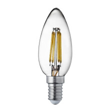 Searchlight Led Lamps Pack X 10 Dimmable E14 Led Filament Candle 4.5W 400Lm Warm White 2700K