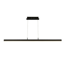 1 Light LED Bar Black Ceiling Fitting Pendant Temperature Colour Changing Light