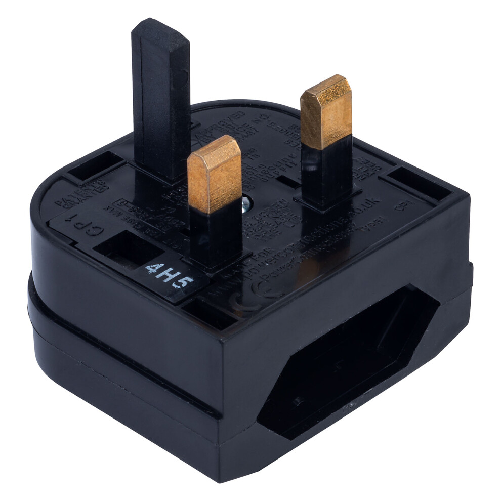 Power Connections CP1D Black Plug Converter Standard Screw 5A - Image 3