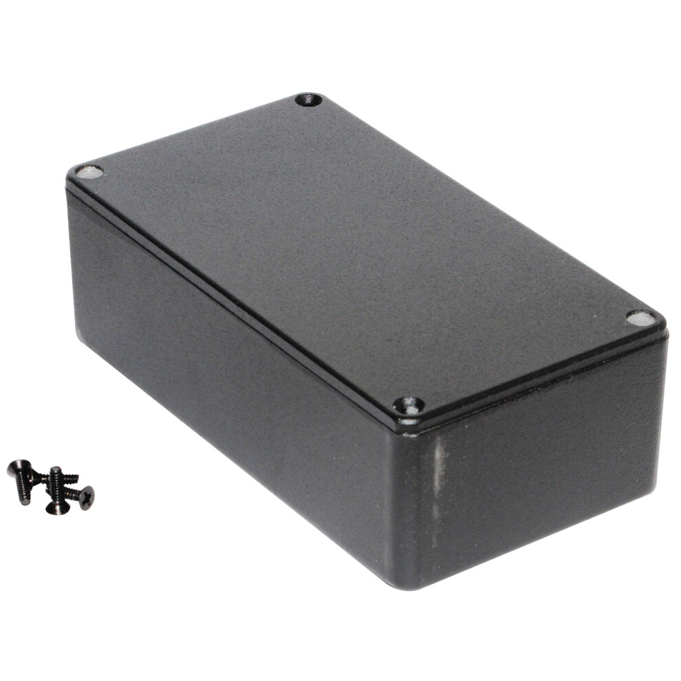 Hammond Black 1590P1bk Diecast Enclosure (153 X 82 X 50Mm)