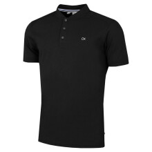 (M, Black) Calvin Klein Mens 2026 Blade Collar Campus Golf Polo Shirt