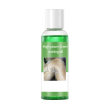 Strong Peeling Oil for Dark Skin with Fast Renewal and Deep Hydration, 110ml Green Formula