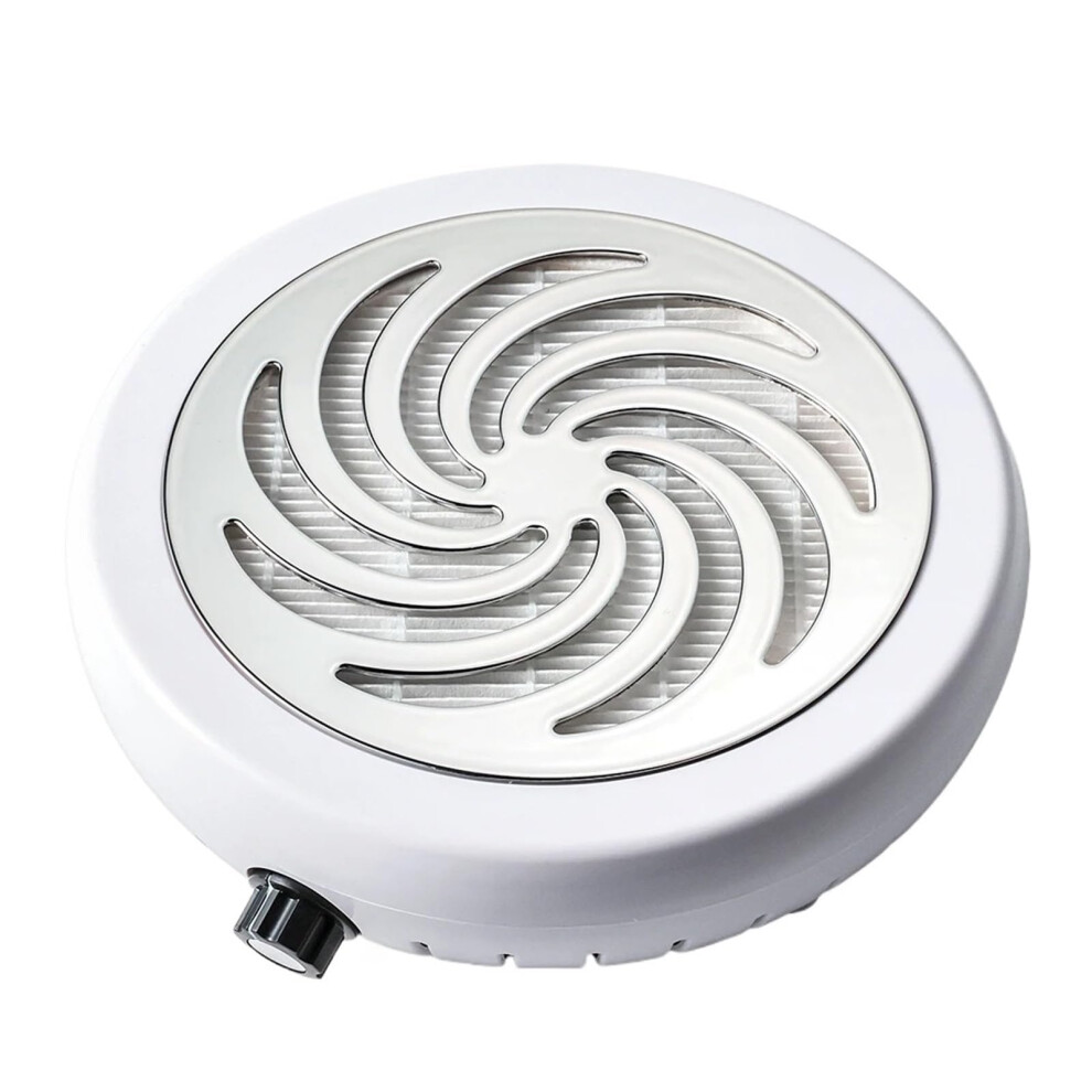 45000 RPM Nail Dust Collector with Washable Filter, Low Noise Professional Vacuum for Manicure Salon
