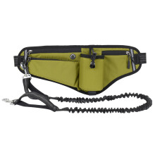 Hunde-Gürteltasche freihändig 45x18x3 cm groß schwarz