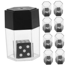 10pcs Trick Dice Set for Magicians with Surprise Outcomes, Fun Magic Props for Party Pranks