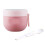 Isolierter Lebensmittelbehälter Rosa mit Löffel 11