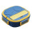 Lunch Box Large Capacity 2-Comp Blue 304 Stainless 3