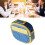 Lunch Box Large Capacity 2-Comp Blue 304 Stainless 7
