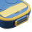 Lunch Box Large Capacity 2-Comp Blue 304 Stainless 9