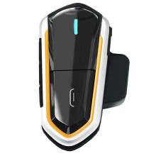 Motorcycle Bluetooth Headset with Bluetooth 5.0 Intercom, HD Stereo Sound, IP54 Waterproof, Noise Reduction