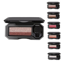 Dual Color Eyeshadow Palette LongLasting Waterproof Pigmented Glitter for Eye Makeup