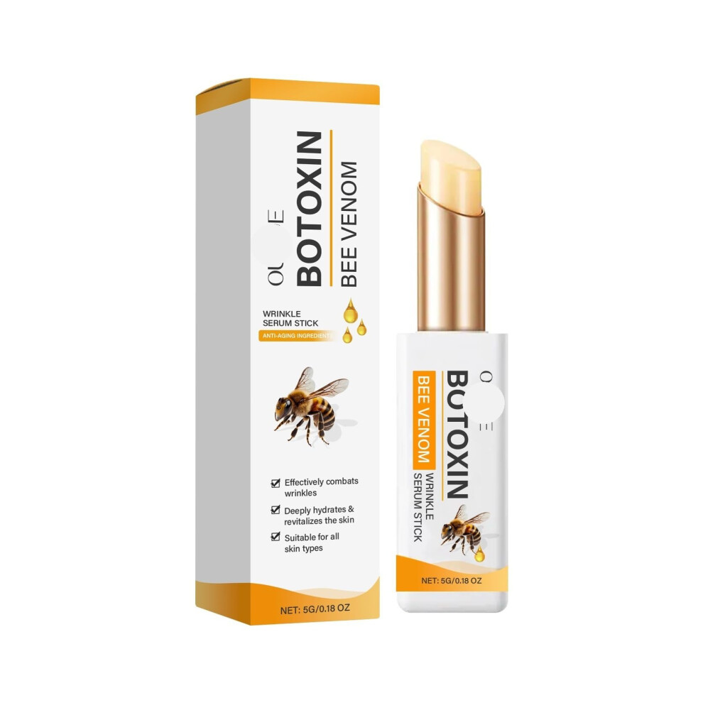 Hydrating Serum Stick for Deep Moisturizing and Skin Smoothing, Lightweight NonGreasy 1PCS
