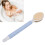 Doppelseitige Badbürste 43cm mit weichen Borsten, abnehmbarem Griff, Massage-Scrubber 13