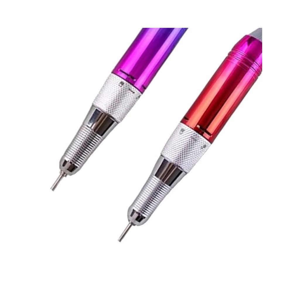 Blue Nail Drill Handpiece 35000Rpm Electric Pen With Ergonomic Grip And Secure 3Pin Connection
