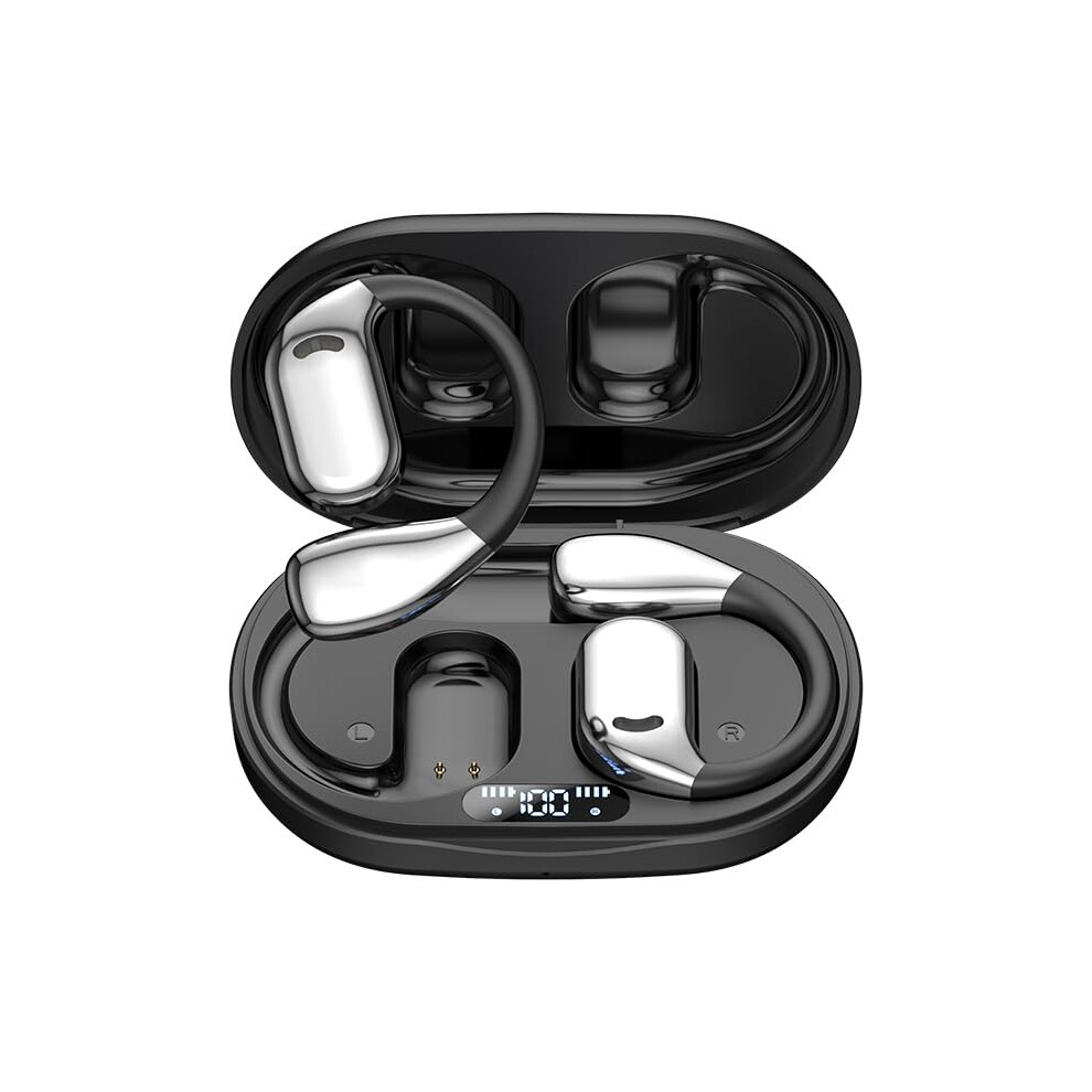 Open Ear Bluetooth Headphones 60H Playtime Wireless Sports Earbuds With Mic Over Ear Hooks Running 9070919031991
