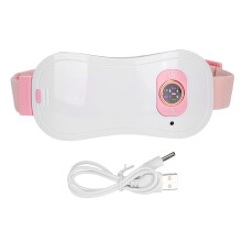 Verstelbare heupband met verwarmingskussen voor verlichting van menstruatiekrampen, draagbaar, draadloos verwarmingskussen op batterijen met