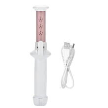 Negative Ions Curling Iron Cordless Rechargeable Curling Wand Fast Heat-Up Universal Hair Diffuser Dual Purpose Quick Drying Time With Protective