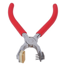 Leather Hole Punch Set with 2/4 Teeth, Silent High Carbon Steel Tool