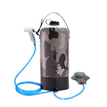 Compact and Lightweight Camping Shower Bag User-Friendly On Off Switch Solar Powered Heat Absorbing Design with Durable Build