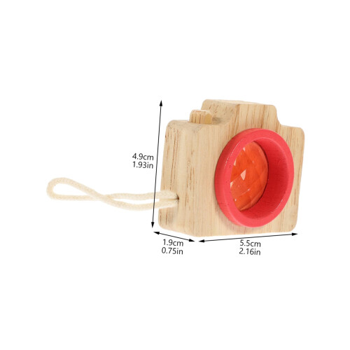 Camera Shaped Kaleidoscope Toy for Kids, DIY Assembly Kit, Educational Pattern Recognition Play 1
