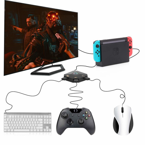 Adaptateur souris/clavier pour Nintendo Switch, PS4, Xbox One/360, PS3 2