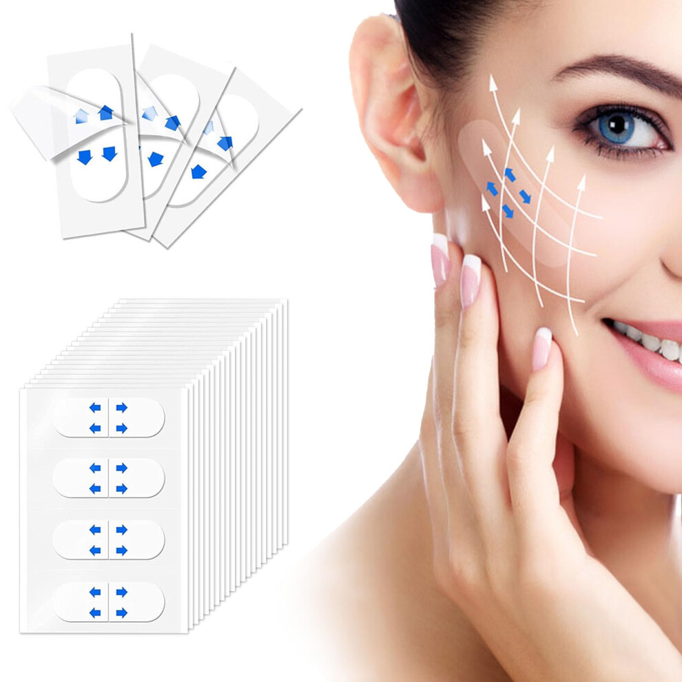 120Pcs Face Lift Tape Invisible Facial Lifting for Sagging Skin and Wrinkles Instant Lift