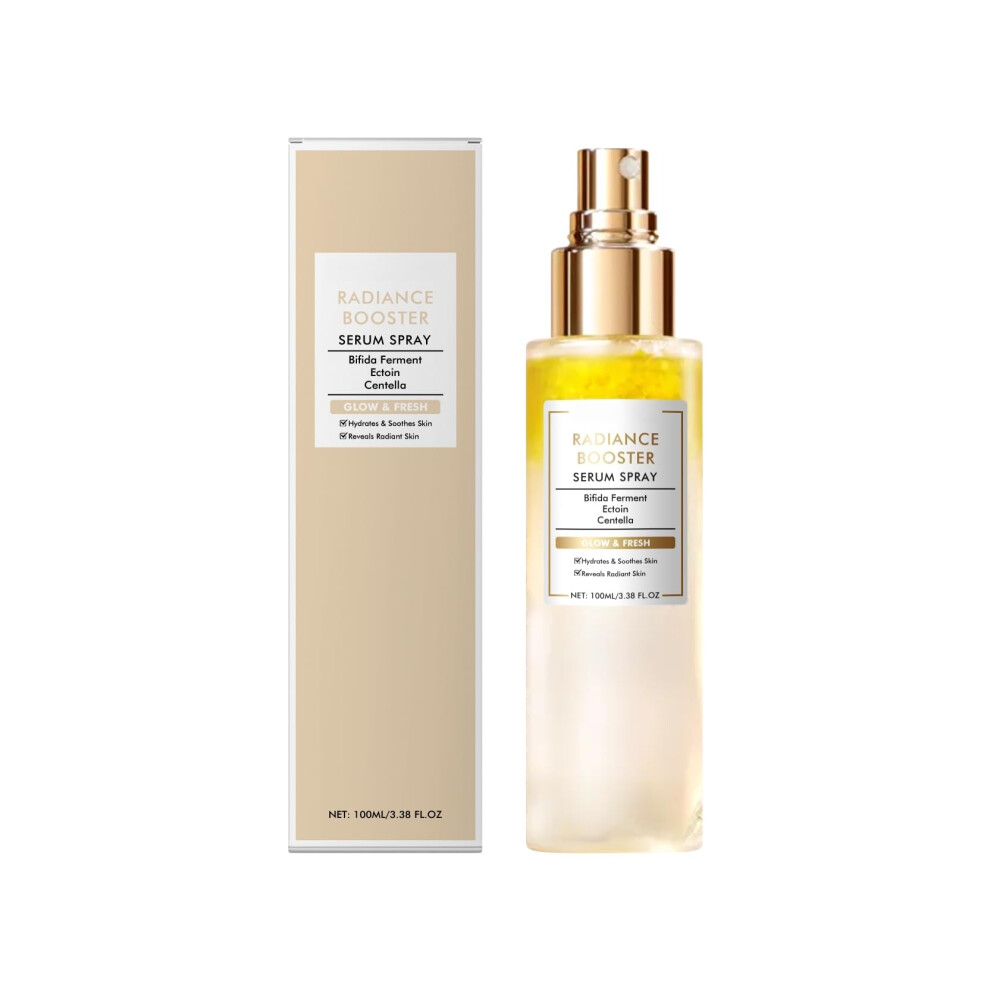 Hydrating Spray with Aloe for Deep Moisturizing and Skin Brightening, Lightweight 3.38oz