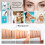 Waterproof Microblading Eyebrow Pen Dark Brown with 4 Fork Tip for Long Lasting Natural Brows 2