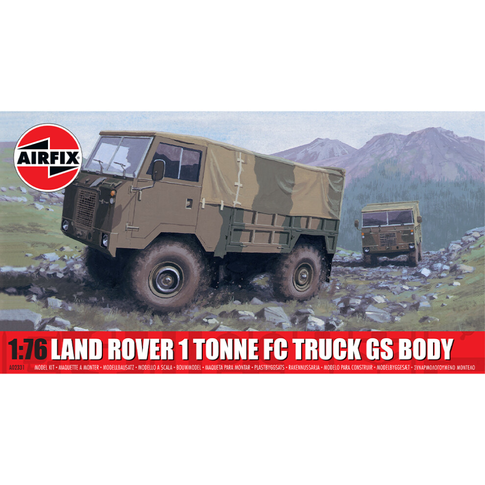 Airfix A02331 Land Rover 1 Tonne FC Truck GS Body Plastic Kit - Image 13