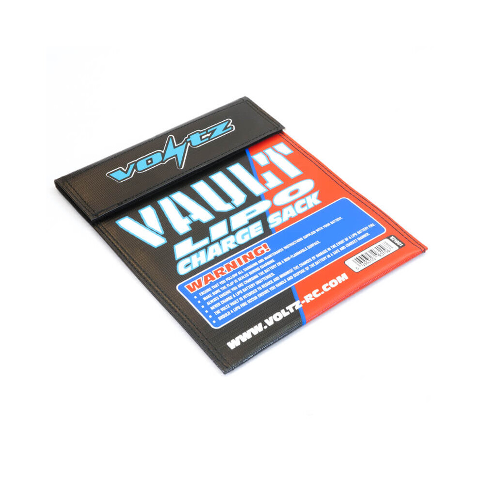 Voltz Charge Vault Lipo Sack/Bag Medium 22Cm X 18Cm 5055323931567