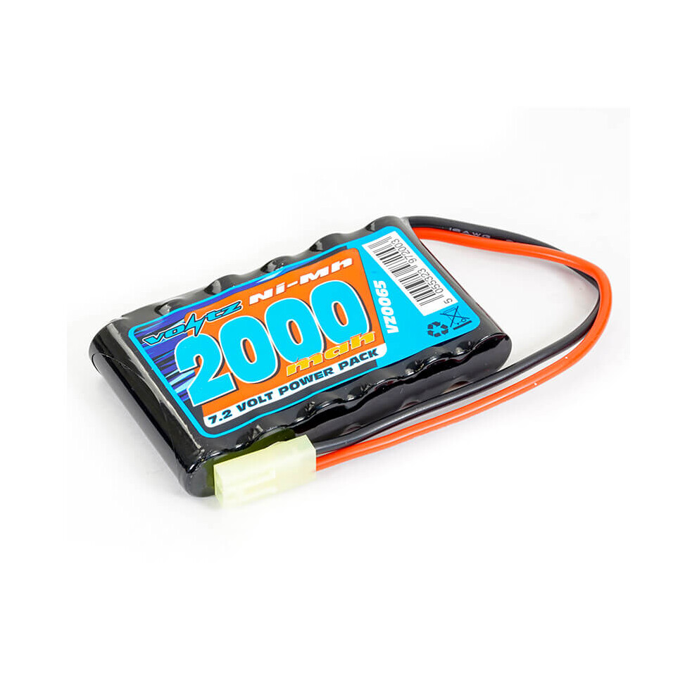 Voltz Hobby 7.2V 2000Mah Aa Battery Pack W/Mini Tamiya Plug (He00011) 5055323972003