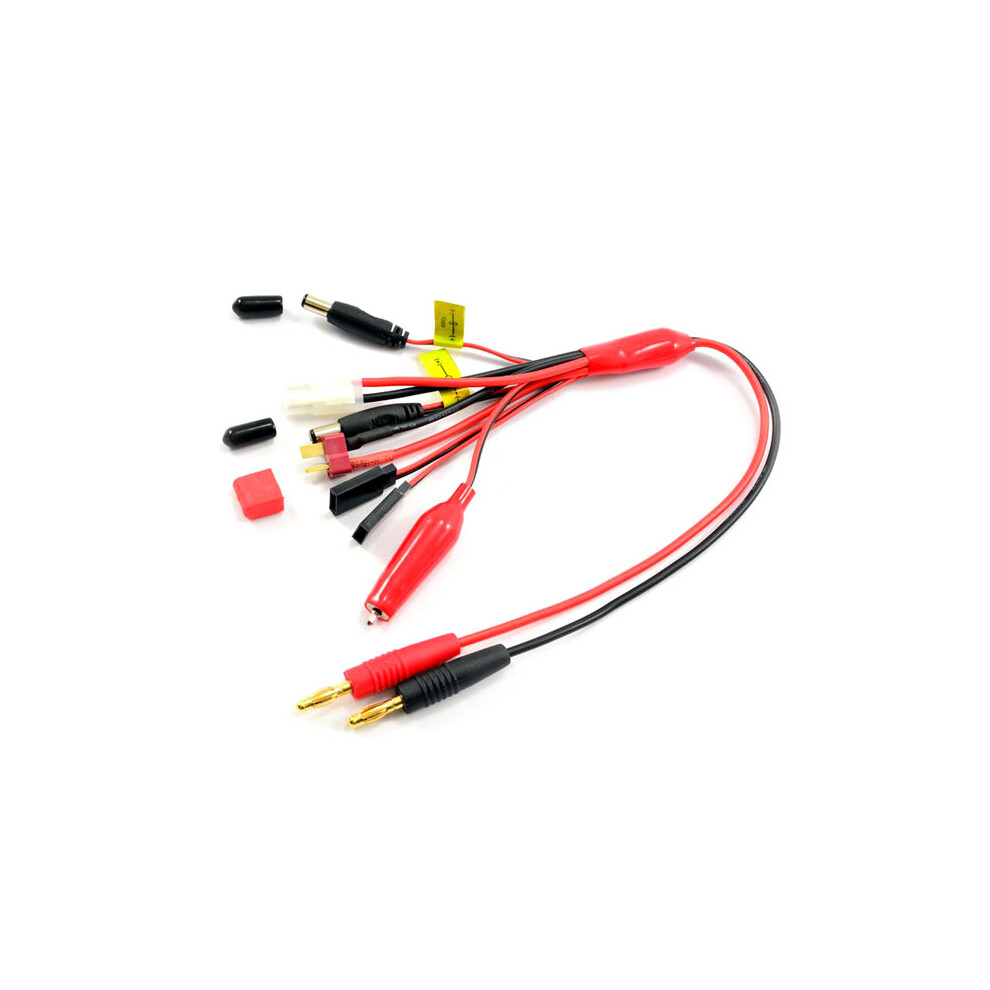Etronix 4Mm Plug To Glow/Tamiya/Deans/ Jr Tx+Rx And Futaba Tx+Rx Pvc Et0279 5055323929380